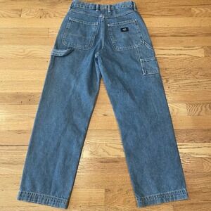 Carpenter Jeans Vans Womens 26 Skater Pants High Rise Straight Leg Medium Wash